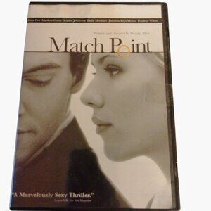 Match Point DVD Movie Woody Allen DreamWorks 2005 R